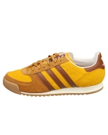 adidas Allteam Mens Casual Trainers in Yellow