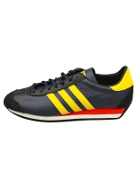 adidas COUNTRY OG Men Fashion Trainers in Navy Yellow