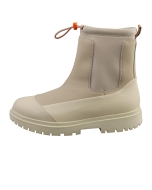 Calvin Klein CHANKY COMBAT Women Chelsea Boots in Cream White