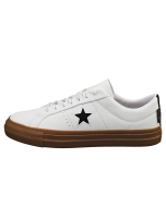 Converse ONE STAR PRO OX Unisex Casual Trainers in White Black