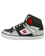 DC Shoes PURE HIGH-TOP WC Men Skate Trainers in Black Grey