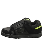 DC Shoes STAG Men Skate Trainers in Black Lime