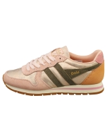 Gola DAYTONA BLAZE Women Fashion Trainers in Rose Gold Khaki