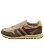 Gola Daytona Chute Womens Fashion Trainers in Bone Khaki