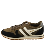 Gola Daytona Chute Mens Fashion Trainers in Khaki Black