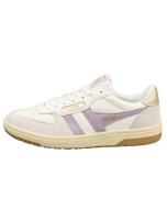 Gola HAWK Women Fashion Trainers in White Lavender