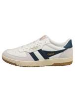 Gola HAWK Men Casual Trainers in White Blue