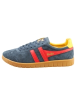 Gola HURRICANE Men Casual Trainers in Navy Sun Red