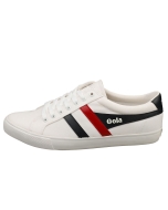 Gola VARSITY Men Casual Trainers in White Navy Red