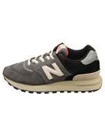 New Balance 574 Unisex Casual Trainers in Grey Black