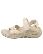 Skechers GO WALK ARCH FIT Women Walking Sandals in Natural