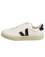 VEJA Campo Chromefree Womens Casual Trainers in White Black