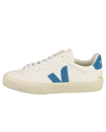 VEJA CAMPO CHROMEFREE Women Casual Trainers in White Blue