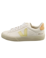 VEJA CAMPO CHROMEFREE Women Casual Trainers in White Sun Peach