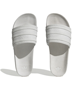 adidas Adilette Unisex Slide Sandals in Crystal White