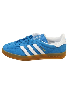 adidas Gazelle Indoor Womens Fashion Trainers in Blue White