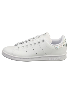 adidas STAN SMITH Kids Classic Trainers in White Silver