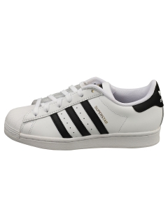 adidas Superstar Womens Classic Trainers in White Black