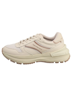 Calvin Klein CHUNKY SNEAKER RIBBON Women Casual Trainers in Eggshel