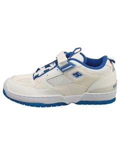 DC Shoes JS 1 Men Skate Trainers in White Blue