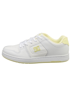 DC Shoes MANTECA 4 Women Skate Trainers in White Yellow