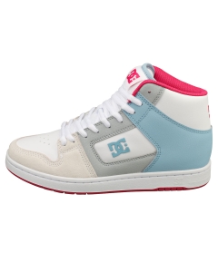 DC Shoes MANTECA 4 HI Women Skate Trainers in Blue Pink