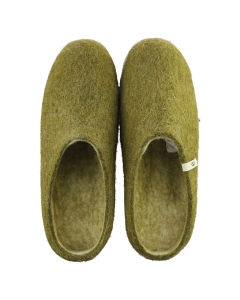 egos copenhagen SLIPPER MOSS GREEN Unisex Slippers Shoes in Green