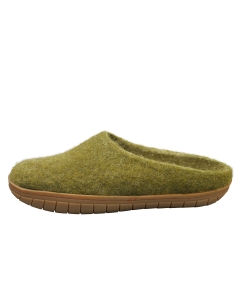 egos copenhagen SLIPPER MOSS GREEN Unisex Slippers Shoes in Green