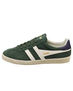 Gola Medallist Womens Casual Trainers in Green Off White