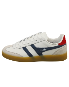 Gola Viper Womens Fashion Trainers in White Navy Red