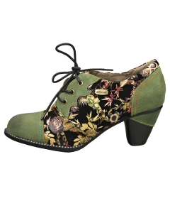 Laura Vita ALCIZEEO Women Platform Shoes in Green Multicolour