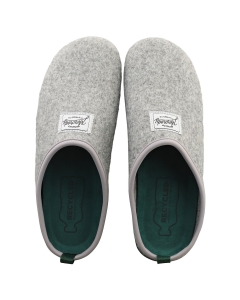 Mercredy SLIPPER FLAT GREY Men Slippers Shoes in Grey