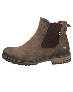 Mustang SIDE ZIP LOW HEEL Men Chelsea Boots in Coffee