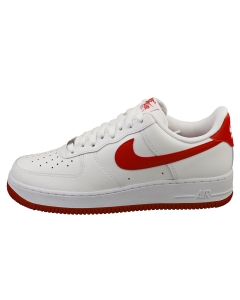 Nike Air Force 1 07 Mens Fashion Trainers in White Red