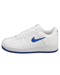 Nike Air Force 1 Low Retro Mens Fashion Trainers in White Blue