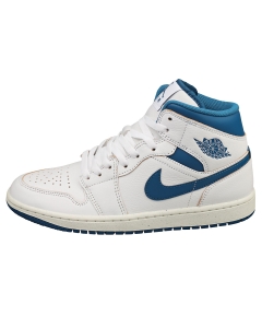 Nike AIR JORDAN 1 MID SE Men Fashion Trainers in White Blue