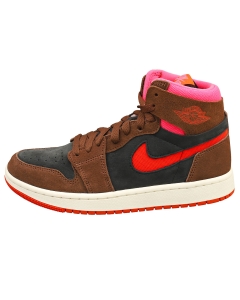 Nike AIR JORDAN 1 ZM AIR Women Fashion Trainers in Brown Black