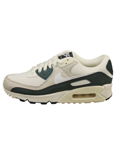 Nike Air Max 90 Womens Fashion Trainers in Off White Green
