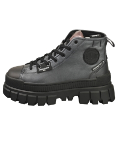 Palladium REVOLT HI METAL Women Fashion Boots in Dark Silver