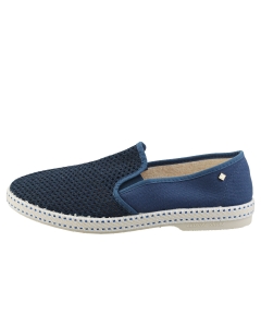 Rivieras Classic Mens Espadrille Shoes in Blue