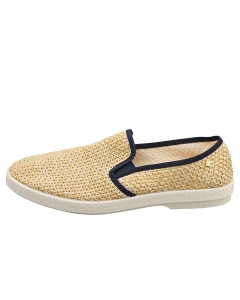 Rivieras Nudude Mens Espadrille Shoes in Beige