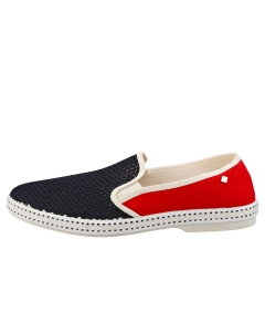 Rivieras TDM FRANCE Men Espadrille Shoes in Navy Red