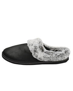 Skechers COZY CAMPFIRE VEGAN Women Slippers Shoes in Black