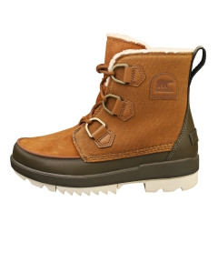 SOREL TORINO II WATERPROOF Women Casual Boots in Tan Olive