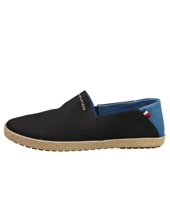 Tommy Hilfiger Core Mens Espadrille Shoes in Black