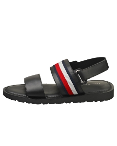 Tommy Hilfiger CORE STRAPPY Men Walking Sandals in Black