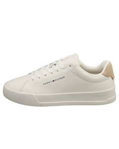 Tommy Hilfiger COURT GRAIN ESS Men Casual Trainers in Ecru