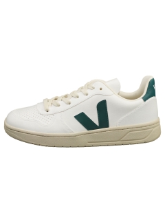 VEJA V-10 Men Casual Trainers in White Green