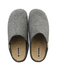 Victoria Tenis Womens Slippers Shoes in Grey